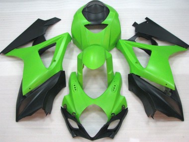 Matte Green 07-08 Suzuki GSXR 1000 Fairings