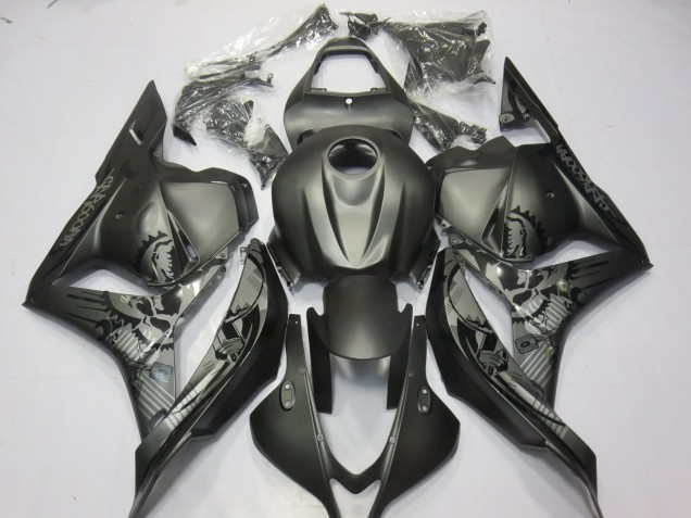 Matte Grey 09-12 Honda CBR600RR Fairings Matte Grey 09-12 Honda CBR600RR Fairings