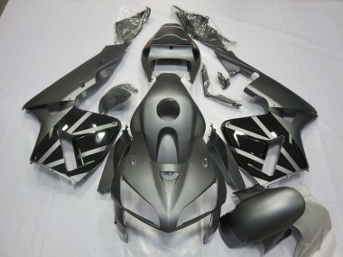 Matte Grey & Black 05-06 Honda CBR600RR Fairings