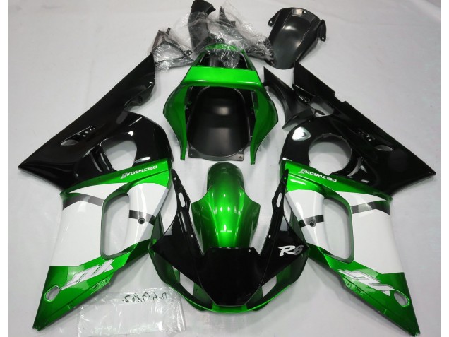 Metallic Green 98-02 Yamaha R6 Fairings Metallic Green 98-02 Yamaha R6 Fairings