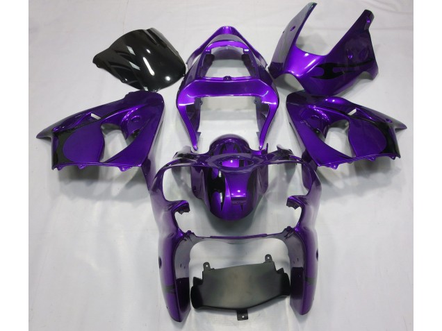 Metallic Purple 00-02 Kawasaki ZX6R Fairings Metallic Purple 00-02 Kawasaki ZX6R Fairings