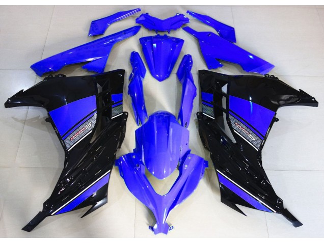 Midnight Blue and Black 13-18 Kawasaki Ninja 300 Fairings Midnight Blue and Black 13-18 Kawasaki Ninja 300 Fairings
