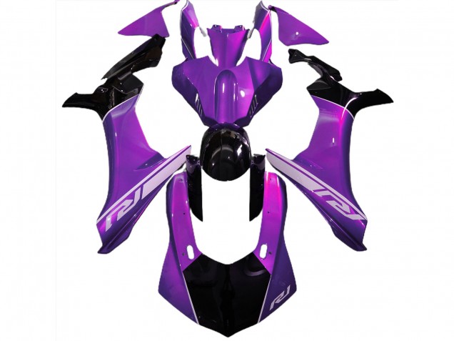 Mood Purple and Black 15-19 Yamaha R1 Fairings Mood Purple and Black 15-19 Yamaha R1 Fairings