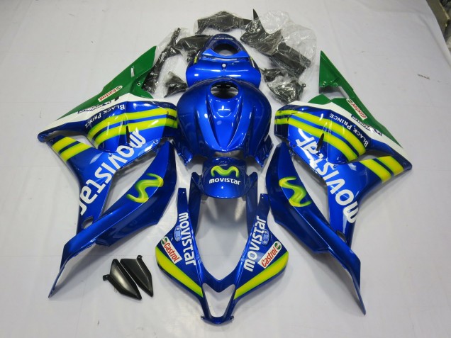 Movistar 09-12 Honda CBR600RR Fairings Movistar 09-12 Honda CBR600RR Fairings