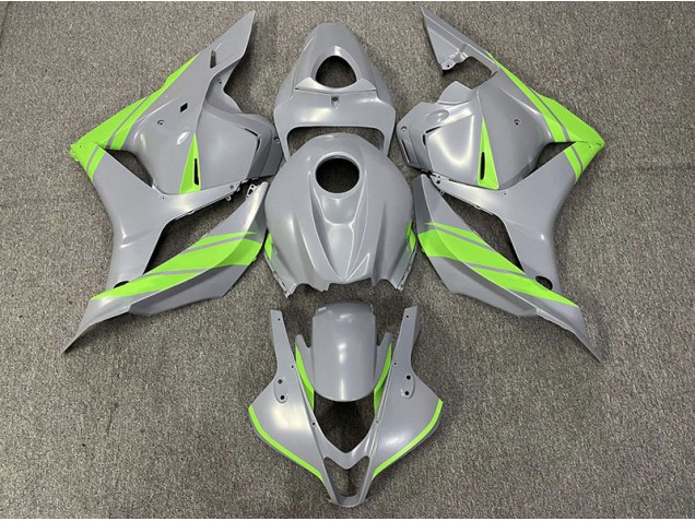 Nardo Grey and Green 09-12 Honda CBR600RR Fairings Nardo Grey and Green 09-12 Honda CBR600RR Fairings