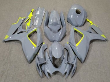 Nardo / High Viz Yellow 06-07 Suzuki GSXR 600-750 Fairings