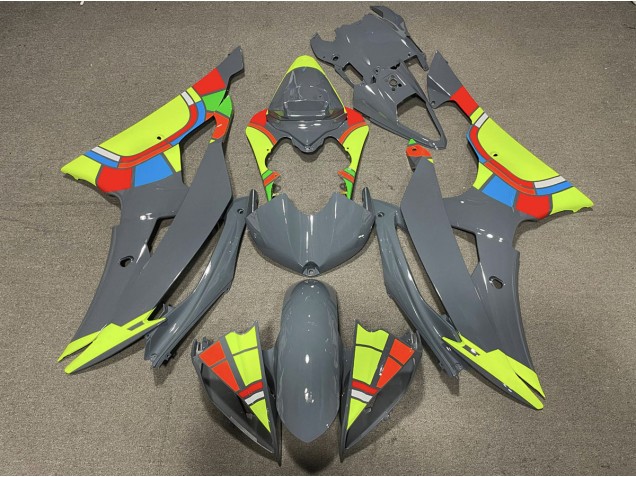Nardo and High Viz Yellow Design 08-16 Yamaha R6 Fairings Nardo and High Viz Yellow Design 08-16 Yamaha R6 Fairings