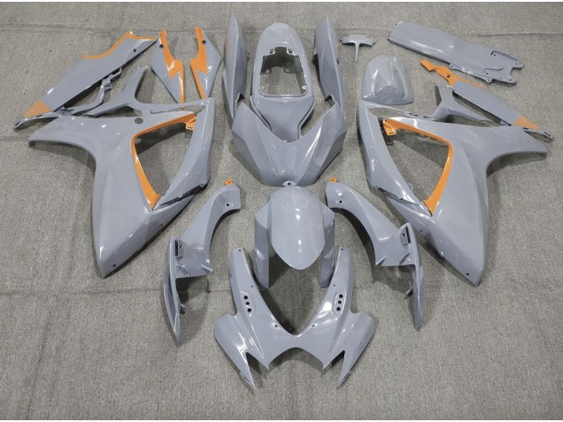 Nardo and Orange Trim 06-07 Suzuki GSXR 600-750 Fairings Nardo and Orange Trim 06-07 Suzuki GSXR 600-750 Fairings