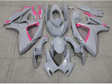 Nardo and Pink Trim 06-07 Suzuki GSXR 600-750 Fairings