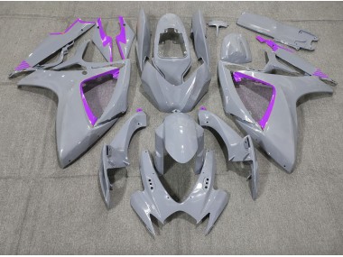 Nardo and Purple Trim 06-07 Suzuki GSXR 600-750 Fairings