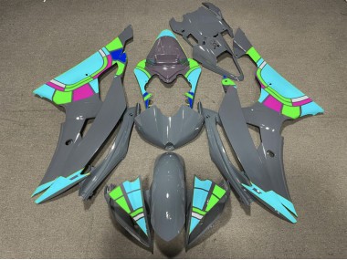Nardo and Teal Design 08-16 Yamaha R6 Fairings