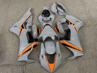Nardo with Orange Stripes 17-23 Honda CBR1000RR Fairings
