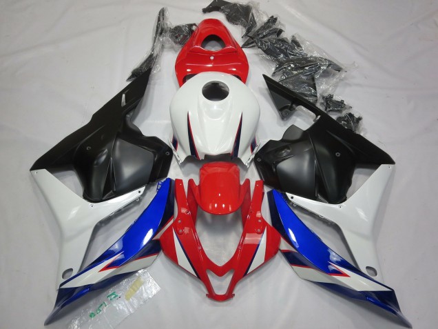 OEM Style Black White Red and Blue 09-12 Honda CBR600RR Fairings OEM Style Black White Red and Blue 09-12 Honda CBR600RR Fairings