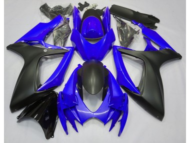 Ocean Blue 06-07 Suzuki GSXR 600-750 Fairings