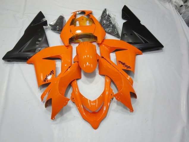 Orange Ninja 04-05 Kawasaki ZX10R Fairings Orange Ninja 04-05 Kawasaki ZX10R Fairings