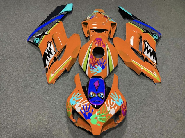Orange Shark 04-05 Honda CBR1000RR Fairings Orange Shark 04-05 Honda CBR1000RR Fairings