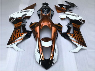 Orange & White Custom 17-23 Honda CBR1000RR Fairings