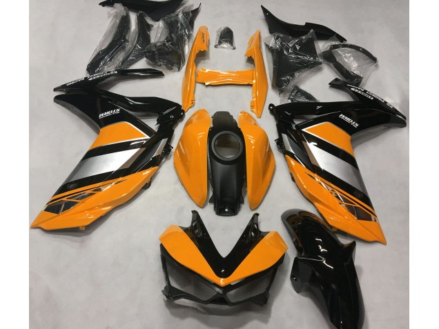 Orange Yamalube 15-18 Yamaha R3 Fairings Orange Yamalube 15-18 Yamaha R3 Fairings