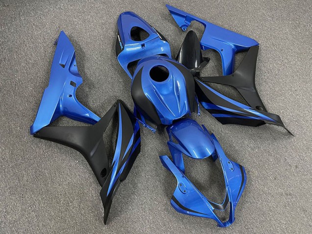 Pearl Blue OEM Style 07-08 Honda CBR600RR Fairings Pearl Blue OEM Style 07-08 Honda CBR600RR Fairings