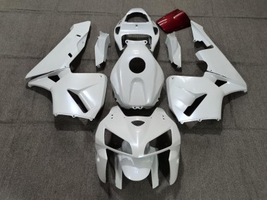 Pearl White 05-06 Honda CBR600RR Fairings