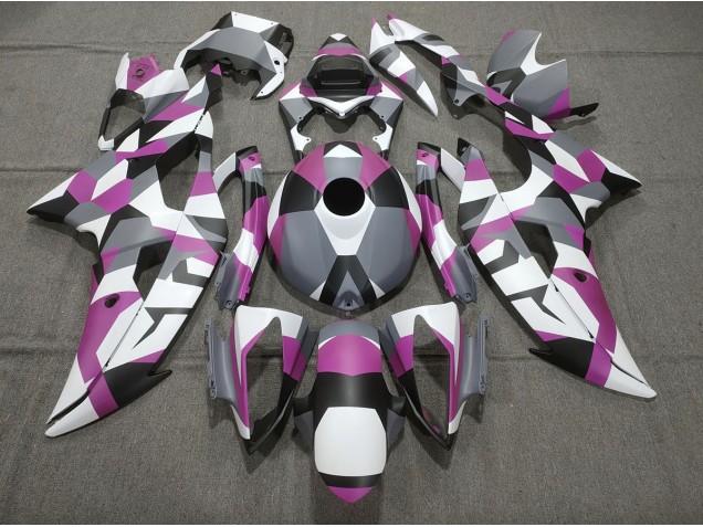 Pink Camo Plain 08-16 Yamaha R6 Fairings Pink Camo Plain 08-16 Yamaha R6 Fairings