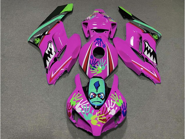 Pink Shark 04-05 Honda CBR1000RR Fairings Pink Shark 04-05 Honda CBR1000RR Fairings