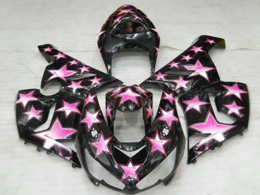 Pink Star 05-06 Kawasaki ZX6R Fairings