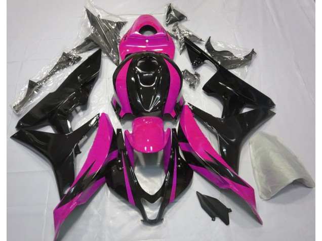 Pink and Black OEM Design 07-08 Honda CBR600RR Fairings Pink and Black OEM Design 07-08 Honda CBR600RR Fairings