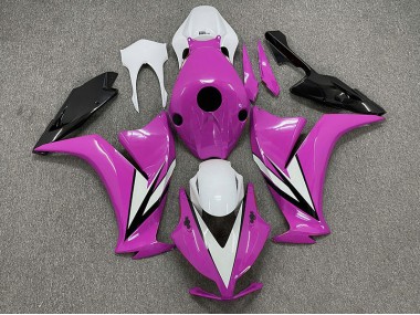Pink with White 12-16 Honda CBR1000RR Fairings