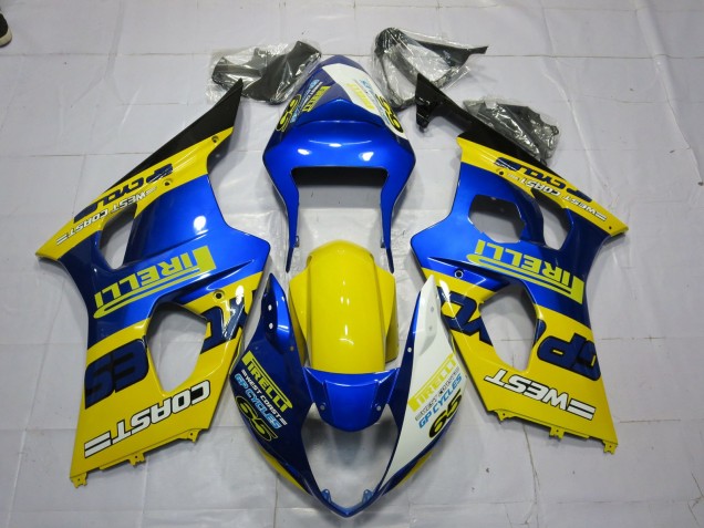 Pirelli 03-04 Suzuki GSXR 1000 Fairings Pirelli 03-04 Suzuki GSXR 1000 Fairings