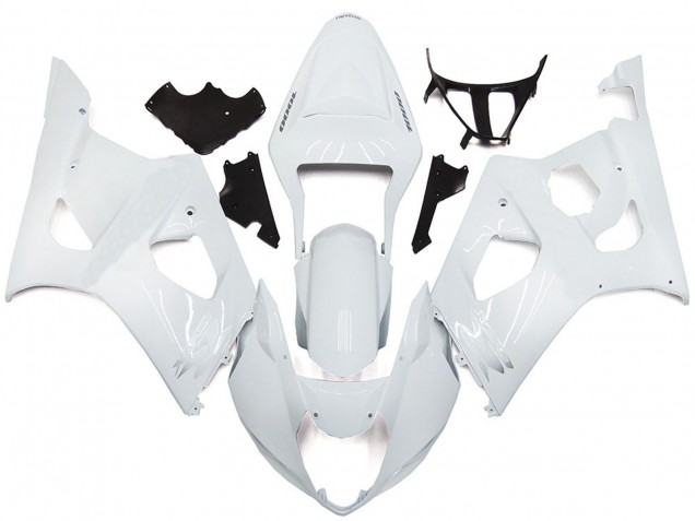 Plain Gloss White Style 03-04 Suzuki GSXR 1000 Fairings Plain Gloss White Style 03-04 Suzuki GSXR 1000 Fairings