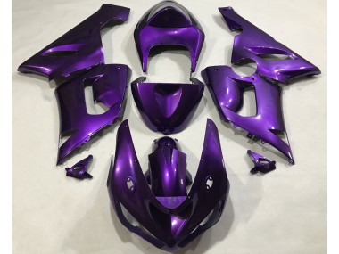 Purple 05-06 Kawasaki ZX6R Fairings