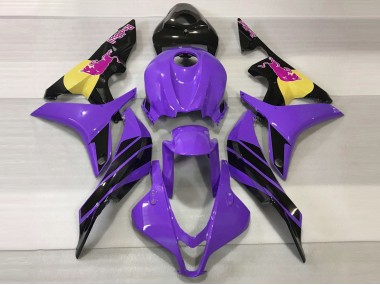 Purple & Pink Bull 07-08 Honda CBR600RR Fairings