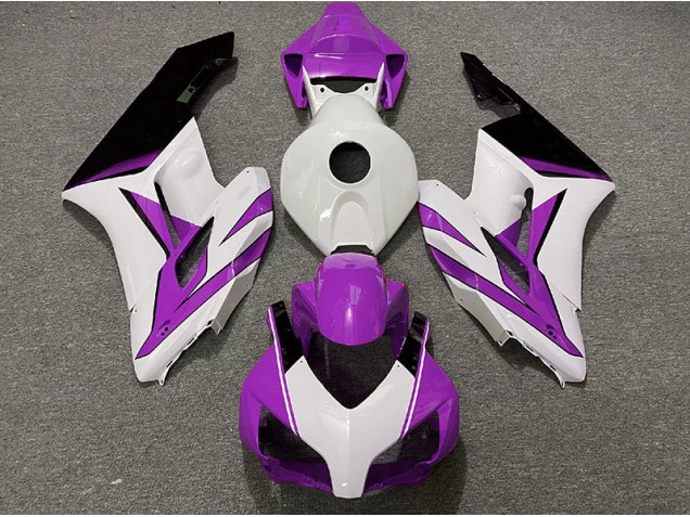 Purple White and Gloss Black 04-05 Honda CBR1000RR Fairings Purple White and Gloss Black 04-05 Honda CBR1000RR Fairings