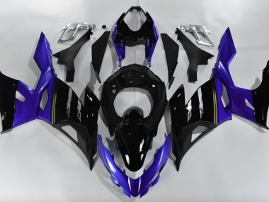 Purple and Black 18-23 Kawasaki Ninja 400 Fairings
