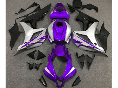 Purple and Silver OEM Style 07-08 Honda CBR600RR Fairings
