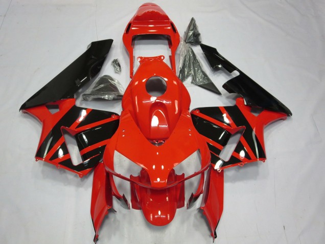 Red Black OEM Styles 03-04 Honda CBR600RR Fairings Red Black OEM Styles 03-04 Honda CBR600RR Fairings