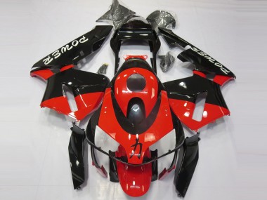 Red Black Power 03-04 Honda CBR600RR Fairings