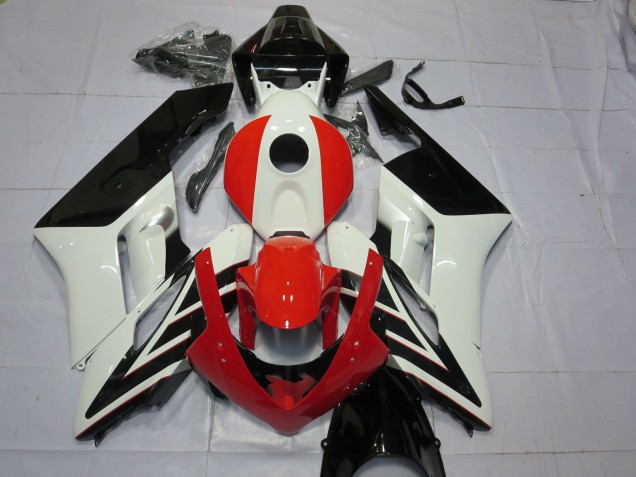 Red Black and White 04-05 Honda CBR1000RR Fairings Red Black and White 04-05 Honda CBR1000RR Fairings