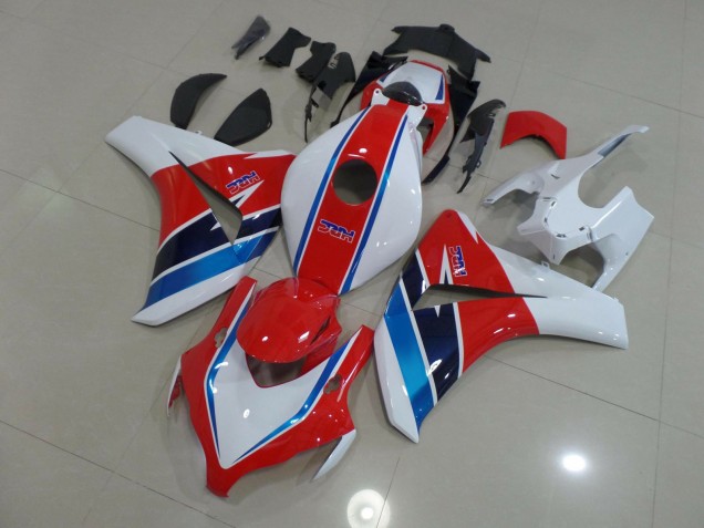 Red Blue and White 08-11 Honda CBR1000RR Fairings Red Blue and White 08-11 Honda CBR1000RR Fairings
