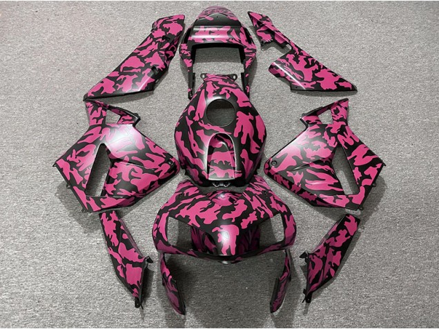 Red Camo 03-04 Honda CBR600RR Fairings Red Camo 03-04 Honda CBR600RR Fairings