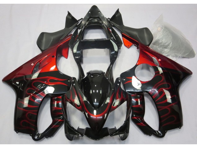 Red Flame 01-03 Honda CBR600 F4i Fairings Red Flame 01-03 Honda CBR600 F4i Fairings