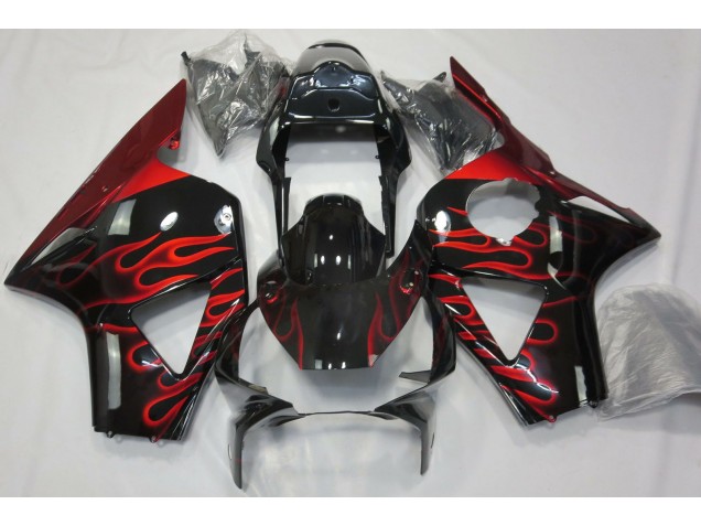 Red Flame 02-03 Honda CBR954RR Fairings Red Flame 02-03 Honda CBR954RR Fairings