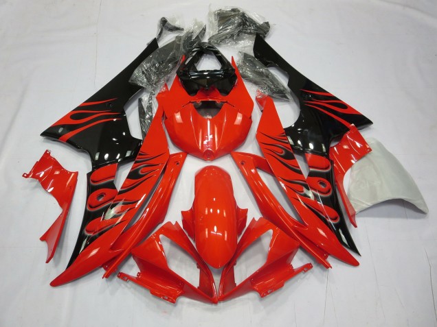 Red Flame 08-16 Yamaha R6 Fairings Red Flame 08-16 Yamaha R6 Fairings