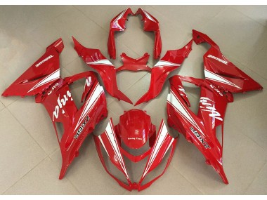 Red Ninja 13-18 Kawasaki ZX6R Fairings