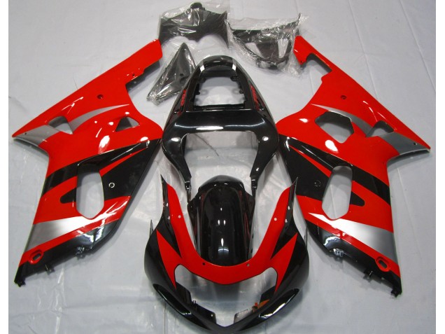 Red OEM Style 01-03 Suzuki GSXR 600-750 Fairings Red OEM Style 01-03 Suzuki GSXR 600-750 Fairings