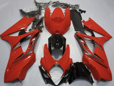Red OEM Style 07-08 Suzuki GSXR 1000 Fairings