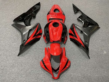 Red OEM Style & Grey 07-08 Honda CBR600RR Fairings