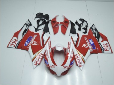 Red Race Style 13-16 Triumph Daytona 675 Fairings