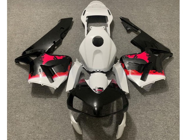 Red Splatter 03-04 Honda CBR600RR Fairings Red Splatter 03-04 Honda CBR600RR Fairings
